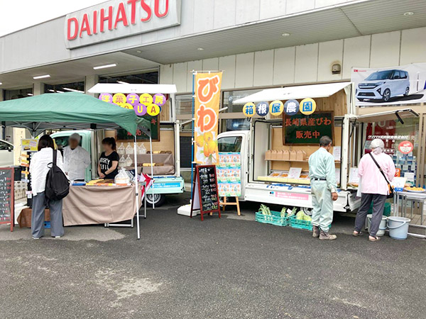 マルシェの様子